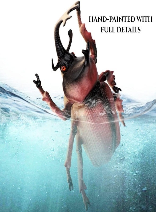 Mallexo مجموعة مجسمات حشرات الغابة الواقعية من ماليكسو | 12 قطعة من ألعاب حيوانات الغابة المصغرة للأطفال من عمر 3 سنوات فما فوق، تشمل الزواحف والحشرات والعناكب والفراشات، هدية مثالية لأعياد ميلاد الأولاد والبنات. - Image 3